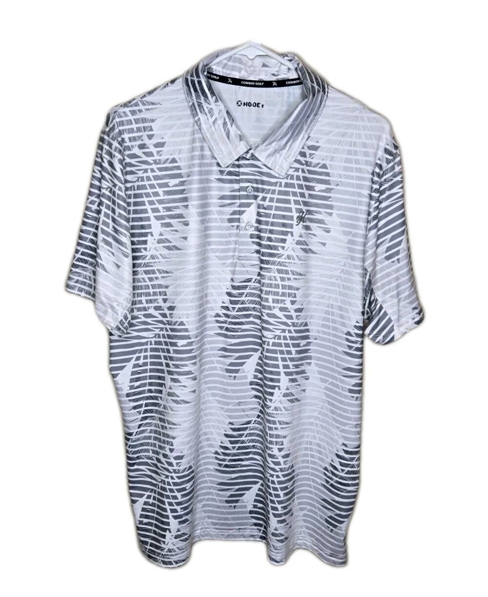 Hooey Cowboy Golf Short Sleeve Polo Shirt Size Small